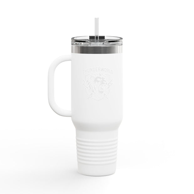 Insulated Travel Mug - ThunderWorld 40oz Adventure Companion for Coffee Lovers and Outdoor Activities