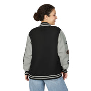 Unisex Heavyweight Letterman Jacket - Trendy Varsity Style with Bold Graphics