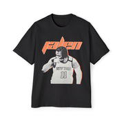 Retro Oversized Tee for Sports Fans - 'J 11' Graphic Design