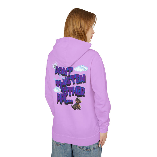 Motivational Lightweight Hoodie - Fun Loving Design