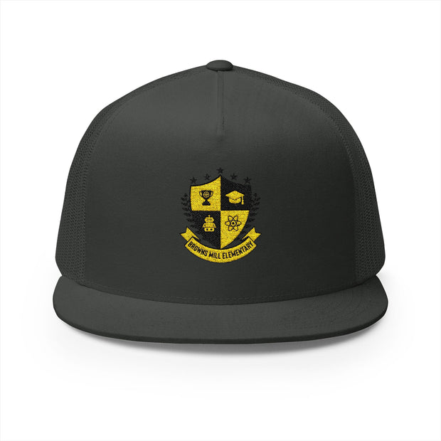 Custom Embroidered 5 Panel Trucker Cap