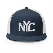 NYC Embroidered 5 Panel Trucker Cap - Urban Style for Everyday Adventures