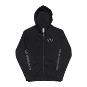 Thunder World Unisex Fleece Zip Up Hoodie