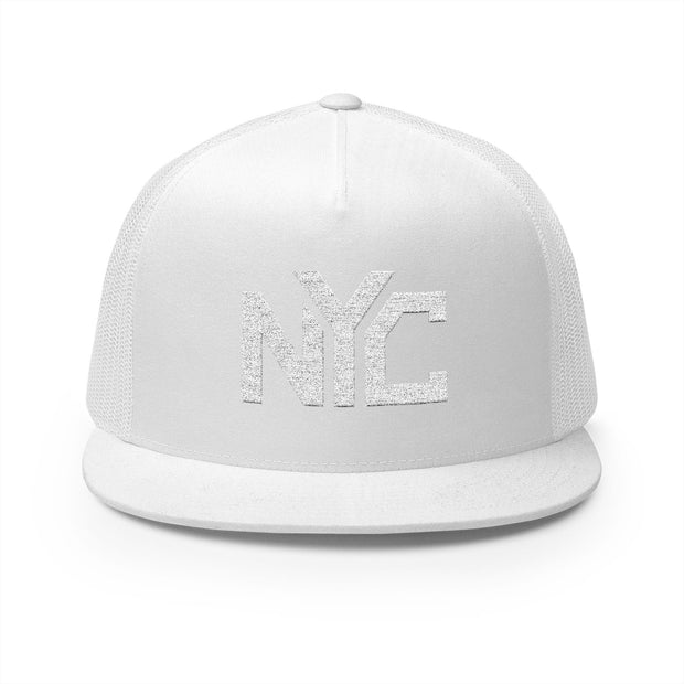 NYC Embroidered 5 Panel Trucker Cap - Urban Style for Everyday Adventures