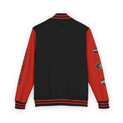 Unisex Heavyweight Letterman Jacket - Trendy Varsity Style with Bold Graphics