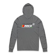 Thunder Race Unisex Hooded Tee – Perfect for Racing Fans & Casual Comfort