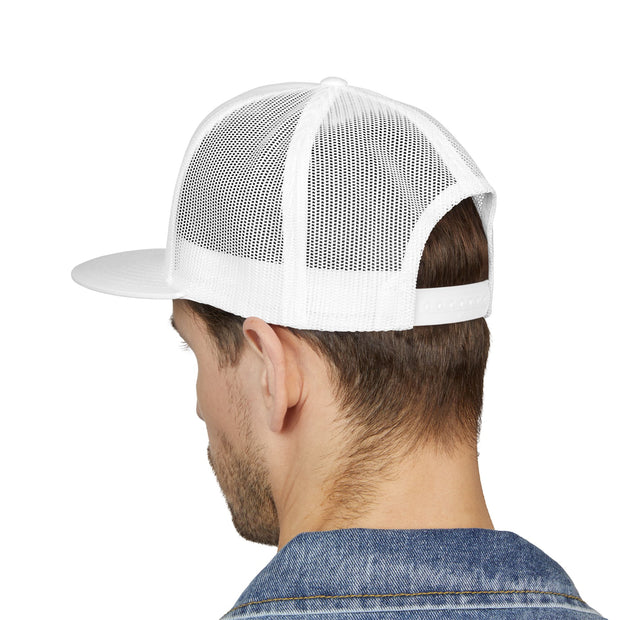 Embroidered Saints 5 Panel Trucker Cap - Stylish & Trendy Headwear
