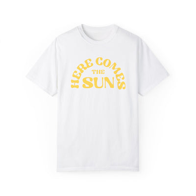 Unisex Garment-Dyed T-shirt (Sun)