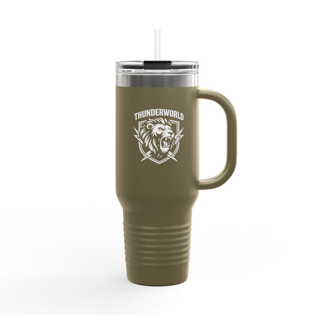 Insulated Travel Mug - ThunderWorld 40oz Adventure Companion for Coffee Lovers and Outdoor Activities