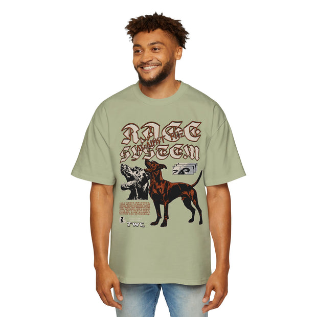 Oversized Tee with Dog Photo