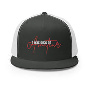 Amateur Embroidered 5 Panel Trucker Cap - Casual Accessory for Fun-Loving Individuals