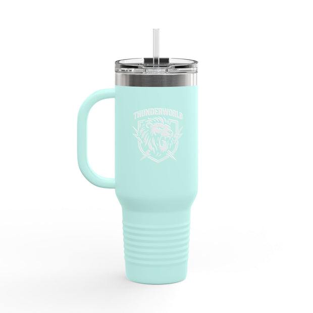 Insulated Travel Mug - ThunderWorld 40oz Adventure Companion for Coffee Lovers and Outdoor Activities