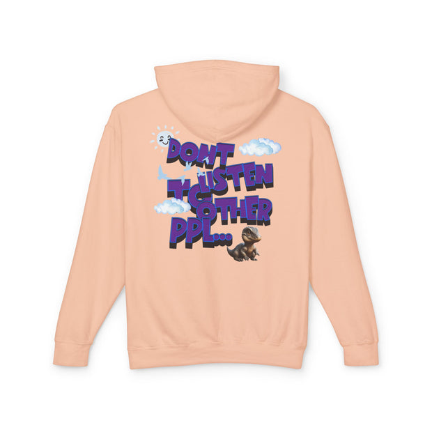 Motivational Lightweight Hoodie - Fun Loving Design