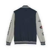 Unisex Heavyweight Letterman Jacket - Trendy Varsity Style with Bold Graphics