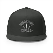 Thunder World 5 Panel Trucker Cap – Stylish Embroidered Hat for Outdoor Adventures