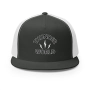 Thunder World 5 Panel Trucker Cap – Stylish Embroidered Hat for Outdoor Adventures