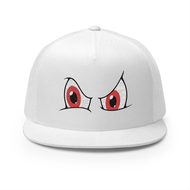 Embroidered Trucker Cap (Eyes)