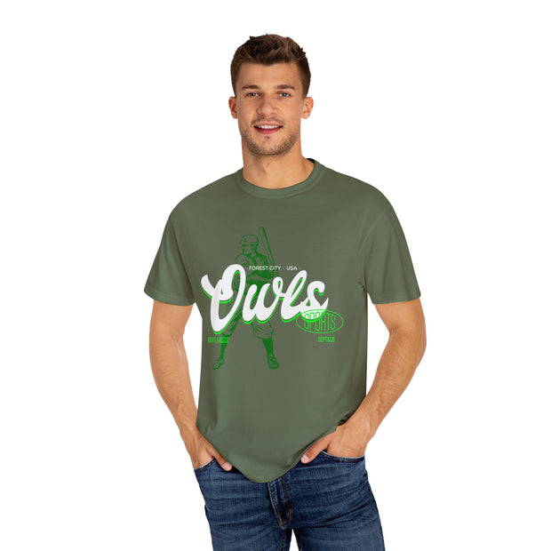 GREEN OWLS T-SHIRT