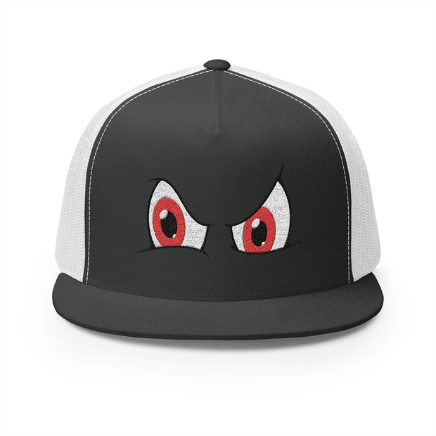 Embroidered Trucker Cap (Eyes)