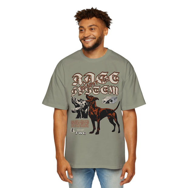 Oversized Tee with Dog Photo