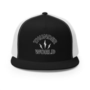 Thunder World 5 Panel Trucker Cap – Stylish Embroidered Hat for Outdoor Adventures