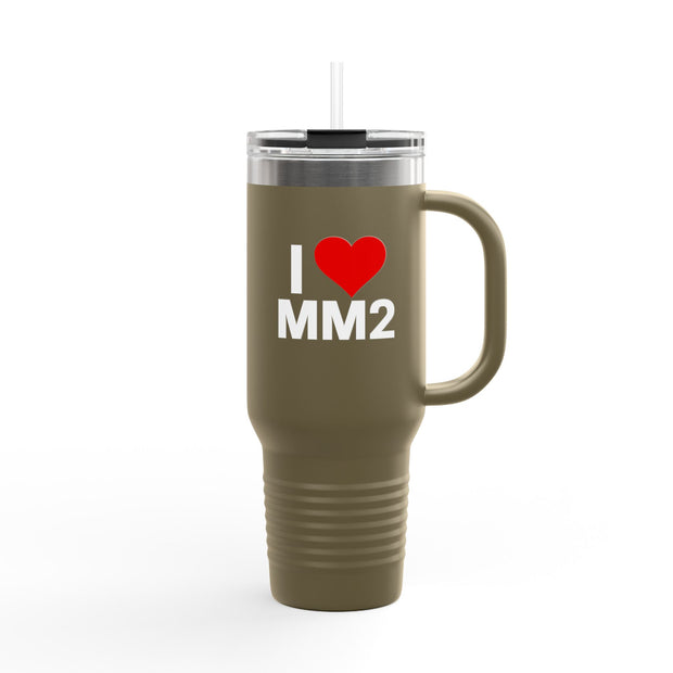 MM2 Insulated Travel Mug, 40oz - Perfect for Road Trips and Coffee Lovers