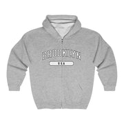 Brooklyn Full Zip Hoodie Sweatshirt