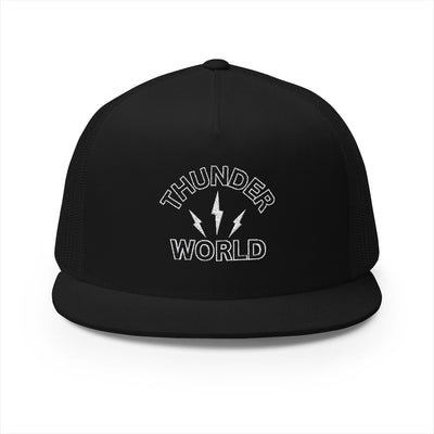 Thunder World 5 Panel Trucker Cap – Stylish Embroidered Hat for Outdoor Adventures