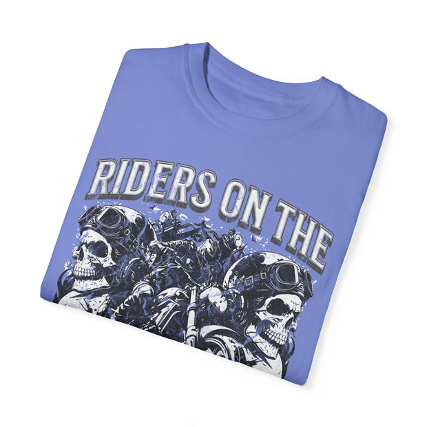 Biker T-Shirt - Thunderworld Brand Unisex Garment-Dyed