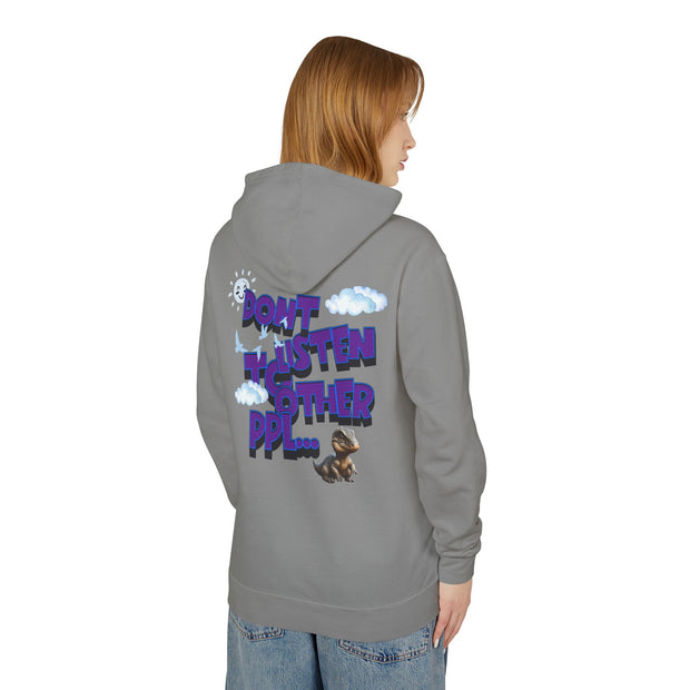 Motivational Lightweight Hoodie - Fun Loving Design