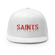 Stylish 5 Panel Trucker Cap with SAINTS Embroidery