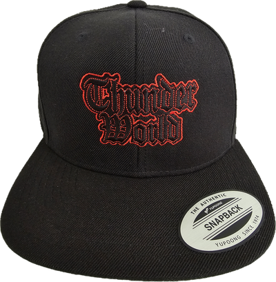 ThunderWorld Gothic Logo Snapback Hat