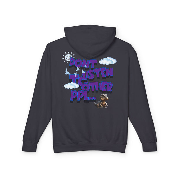 Motivational Lightweight Hoodie - Fun Loving Design