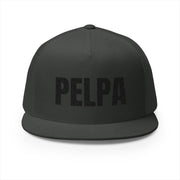 Custom Embroidered 5 Panel Trucker Cap - Red 'PELPA' Hat for Trendsetters