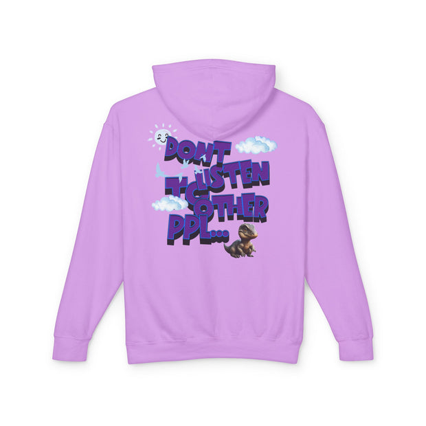 Motivational Lightweight Hoodie - Fun Loving Design