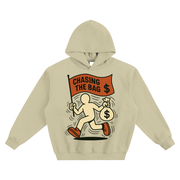 Chasing The Bag,Money Hoodie,Streetwear,Hustle Clothing,Bag Chaser,Motivation Apparel,Heavyweight Hoodie