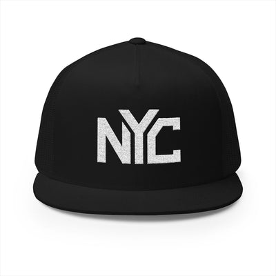 NYC Embroidered 5 Panel Trucker Cap - Urban Style for Everyday Adventures