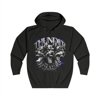 Thunder Wolf Full Zip Hoodie