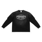 ThunderWorld,StreetwearBrand,UrbanStyle,hunderWorldEst2025,OversizedFit,VintageWash