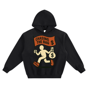 chase the bag hoodie,thunder hoodie,heavyweight hoodie,hunderworld hoodie,thick hoodie