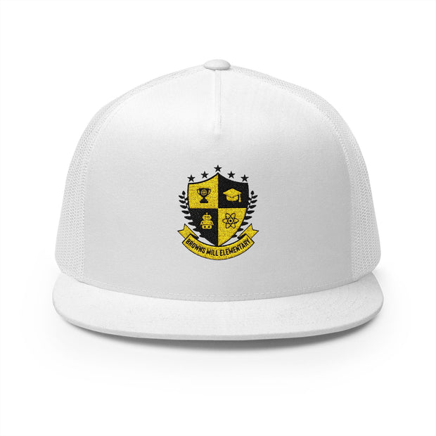 Custom Embroidered 5 Panel Trucker Cap