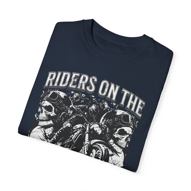 Biker T-Shirt - Thunderworld Brand Unisex Garment-Dyed