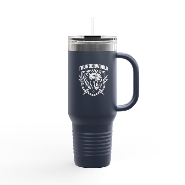 Insulated Travel Mug - ThunderWorld 40oz Adventure Companion for Coffee Lovers and Outdoor Activities