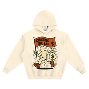 Chasing The Bag,Money Hoodie,Streetwear,Hustle Clothing,Bag Chaser,Motivation Apparel,Heavyweight Hoodie