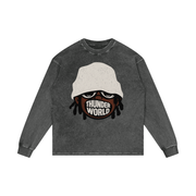 acid wash tee,best acid wash tee,long sleeve tshirt,long sleeve acid wash