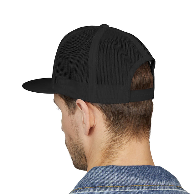 Embroidered Saints 5 Panel Trucker Cap - Stylish & Trendy Headwear