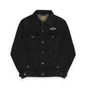 East Side Unisex Embroidered Denim Jacket - Perfect Streetwear for Casual Outings