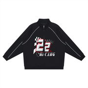 ZIP UP JACKET,jacket,urban racing outfit,motorsport inspired streetwear,thunderworld racing tracksuit