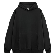 BEST BLANK HOODIE (420 GSM) SOLID BLACK