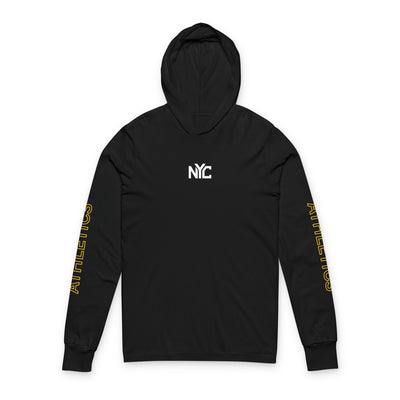 NYC Athletics Unisex Hooded Long Sleeve Tee - Perfect for Active Lifestyles & Casual Wear